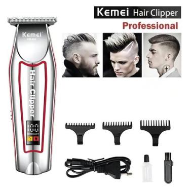 Imagem de Kemei 032 Máquina Profissional Display LED Alta Precisão USB entrega r