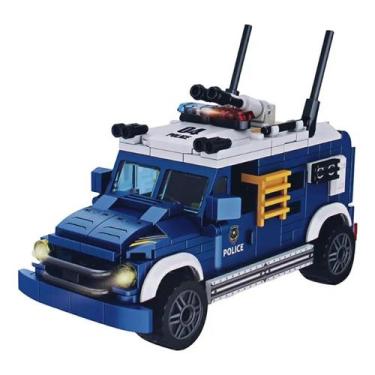 Imagem de Miniso Toys Carrinho Policial Blindado Para Montar Patrulha