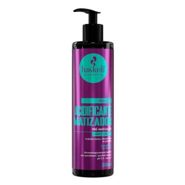 Imagem de Shampoo Acidificante Matizador 300ml Haskell