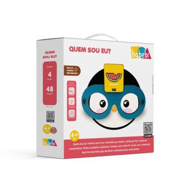 Imagem de Jogo Quem Sou Eu Infantil Educativo Brinquedo Criança Cartas - Babebi