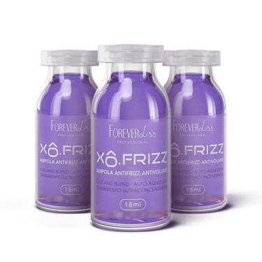 Imagem de Combo com 3 Ampolas para Cabelo Xô Frizz Forever Liss 15mL