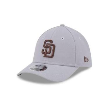 Imagem de Bone New Era 39THIRTY M-Crown San Diego Padres MLB Cinza-Masculino