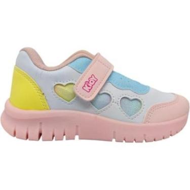 Imagem de Tênis Infantil Menina Casual Jogging/Running Dia a Dia Passeio Escola Com Glitter Anatômico Conforto-Feminino