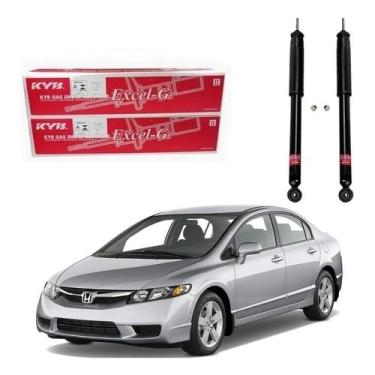 Imagem de Par Amortecedor Traseiro New Civic 1.8 2006 A 2011 - Kayaba