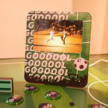 Imagem de Luminária Porta Retrato Bivolt 10x15 - Futebol - Global UP