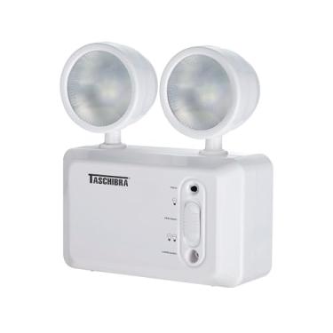 Imagem de Luminária Autônoma de Emergência 2 Farol Led Bivolt Taschibra
