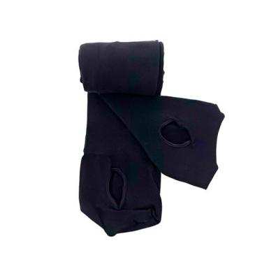 Imagem de Meia Calça de Suplex Pas Classique Conversível Fio 80 -, Preto, G/GG-A