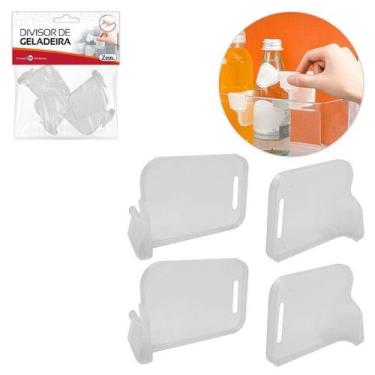 Imagem de Organizador de geladeira 4pcs - Art house - Art house 
