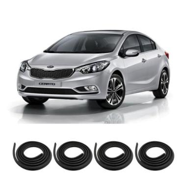 Imagem de Kit Borracha Vedação Das 4 Portas Cerato 2008 à 2014 - sem marca