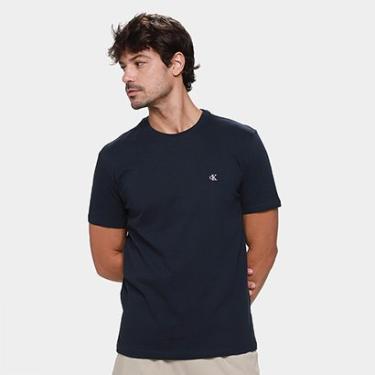 Imagem de Camiseta Calvin Klein Logo Serif Font Masculino-Masculino