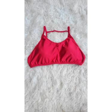 Imagem de Top de Academia Fitness Com bojo removivel Tiras Costa Nua - PIJAMAS V