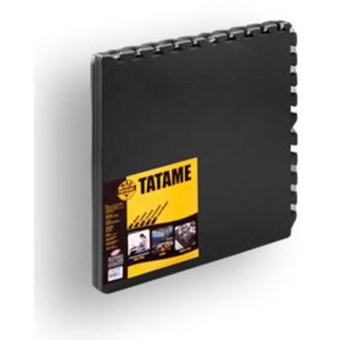 Imagem de Tatâme 04 Placas 52X52CM Preto Pacote - EVAMAX
