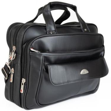 Imagem de Bolsa Pasta Maleta Masculina  Executiva Notebook Trabalho Universidade