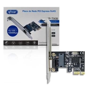 Imagem de Placa de Rede Knup 10/100/1000 PCI-E KP-T90B