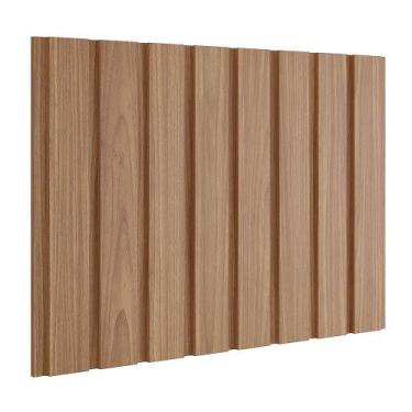 Imagem de Painel Ripado para Cozinha Divina 80cm - MGM, Freijó