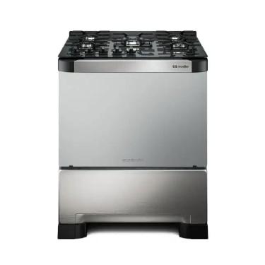 Imagem de Fogão Mueller 5 Bocas Decorato Vetro Com Timer Digital Inox - Bivolt