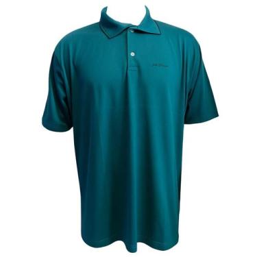 Imagem de Camisa Plus Size Masculina Básica Casual Confortavel - J.E., G3, Liso 