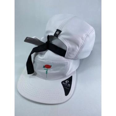 Imagem de Boné Five Panel Roses Branco - AnthCo