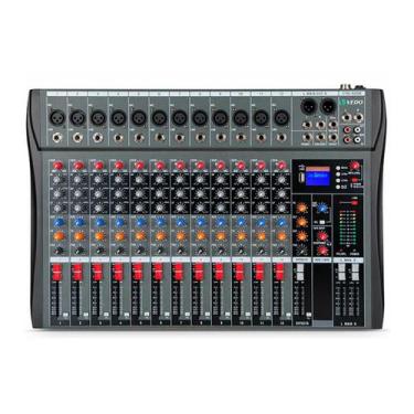 Imagem de Mesa de Som VEDO VDA212L USB / Bluetooth / Interface - 12 Canais