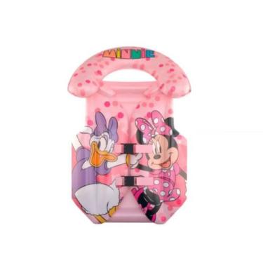 Imagem de BOIA INFLÁVEL COLETE 43x35cm ETITOYS MINNIE + 3 ANOS ATÉ 30KG