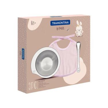 Imagem de Conjunto de Talheres Tramontina Inox Infantil 3 Peças Le Petit 64250/6
