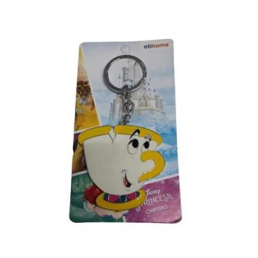 Imagem de Chaveiro de Metal Princesas Disney - ETIHOME, Branco