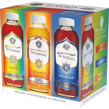 Imagem de Pacote Variado de Kombucha Orgânica Crua 6x473 ml - Marca Própria