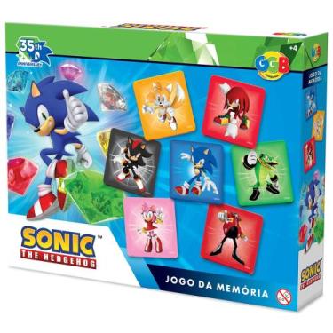 Imagem de Jogo da memória sonic - GGB BRINQUEDOS