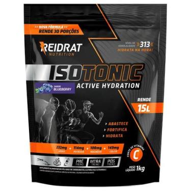 Imagem de Isotônico Pouch Isotonic Active Hydration 1kg Rendimento 15 litros 30 
