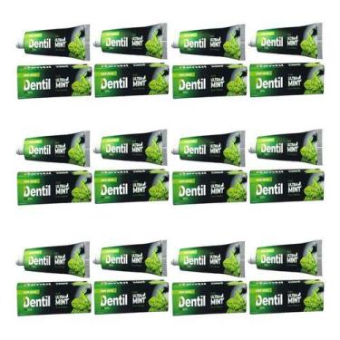 Imagem de 36 Creme Dental Dentil Ultra Mint Refrescante Sem Flúor