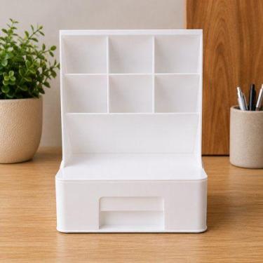 Imagem de Organizador Multiuso de Mesa - Branca - DELLO