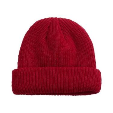 Imagem de Gorro Unissex De Malha Canelada Estilo Pescador Marinheiro Curto Para 