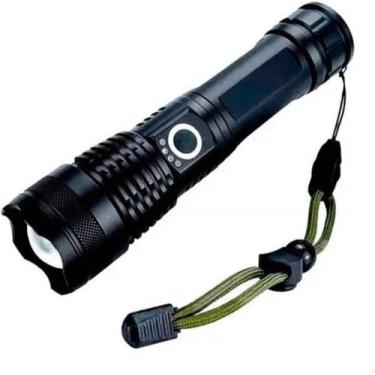 Imagem de Lanterna Tática Led Ultra Potente Resistente Agua Poeira . - Sem marca