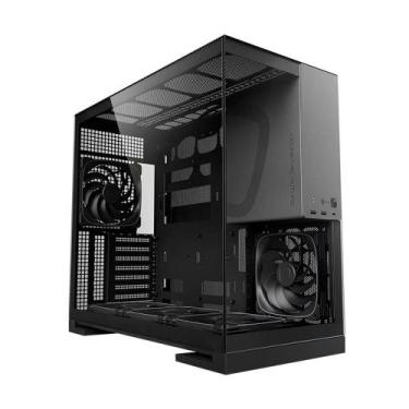 Imagem de Gabinete Gamer Geometric Future Model 5 Preto e Cinza Com 5 Fans Sem F