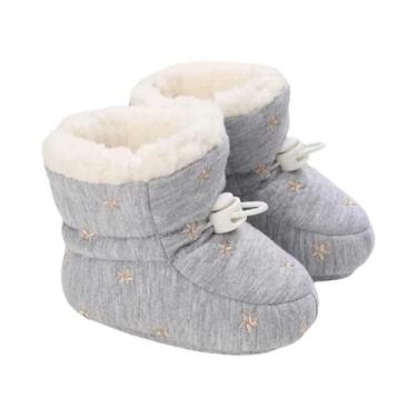 Imagem de Botas De Inverno Para Bebês De 0 a 1 Ano, Quentes, Fofas, Com Solado M