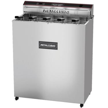 Imagem de Fritadeira Elétrica Água e Óleo FAO 45 10000 com Tecnologia Zona Fria 45L Inox Metalcubas