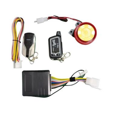 Imagem de Sistema De Alarme Para Motocicleta 12V 125db Com Proteção Bidirecional