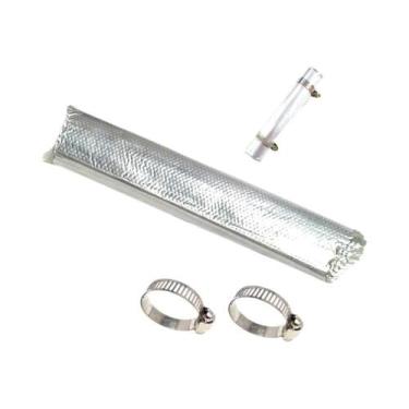 Imagem de Manga De Isolamento Térmico Para Tubo De Escape De Fibra De Vidro 1.2M