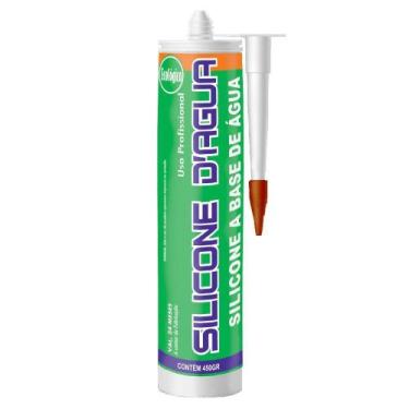 Imagem de Selante Acrilico Marrom Sbrix Preenchimento Fissuras Trincas 450G Ml 