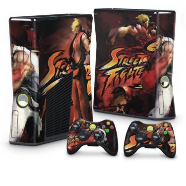 Imagem de Skin Adesivo Xbox 360 Slim - Street Fighter 4 #A