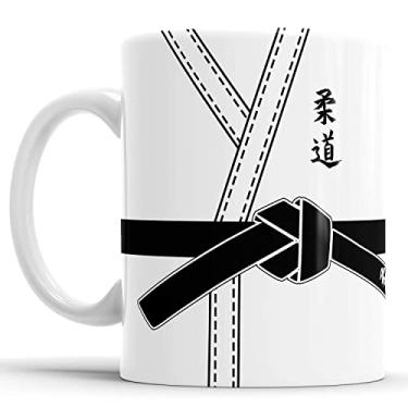 Imagem de Caneca Kimono Judô faixa preta