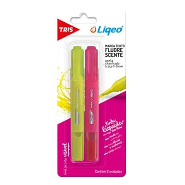 Imagem de Marca Texto Liqeo Slim - Neon - Cart C/2 Un - Tris