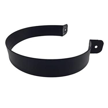 Imagem de Abraçadeira 7" Polegadas Para Duto De Churrasqueira - Preto