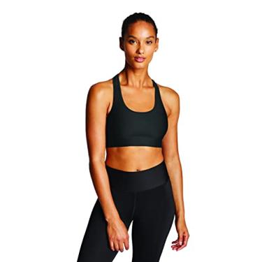 Imagem de Champion Sutiã esportivo feminino, suporte absoluto, moderado, sutiã esportivo de alto impacto para mulheres, Preto, G