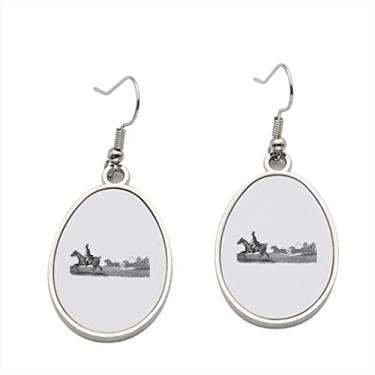 Imagem de Brinco Bosto Kob Little Horse Half Blood Who Struggle with Speed Trunk – Brincos com pingente para meninas – Presente de festa de aniversário dos namorados