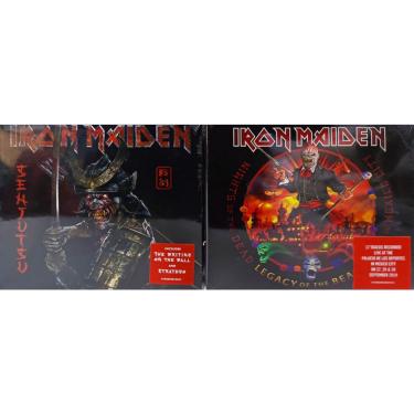 Imagem de Iron Maiden - Senjutsu + nights Of The Dead - Legacy 2 Cds Duplo