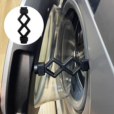 Imagem de Magoog Suporte de porta de lavadora, suporte de porta de arruela de carga frontal, mantenha a porta de lavadora de carga frontal aberta e seca para evitar amortecimento, suporte de porta mais longo atualizado para máquinas de lavar com carga frontal