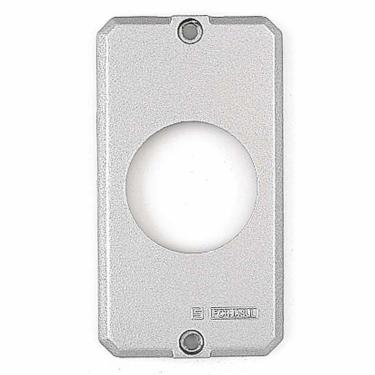 Imagem de Tampa para condulete 1/2" e 3/4" com 1  posto redondo Tramontina