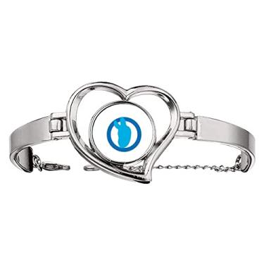 Imagem de N/A N/A Bracelete com desenho de Joe Profile da América Politics Breve Pulseira Coração Joia Fio Bangle, medium, metal