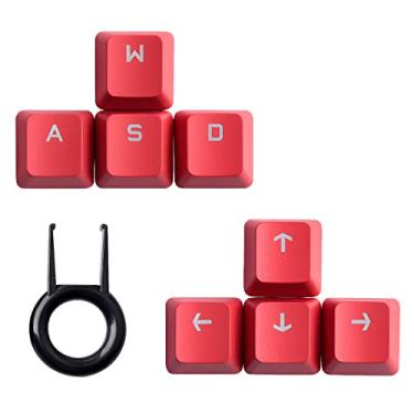 Imagem de Teclas de seta ^ ↓ ← → Teclas de substituição para teclado Logit G810 G413 G310 G910 G613 Romer G (teclas esquerda direita para cima) (vermelho)